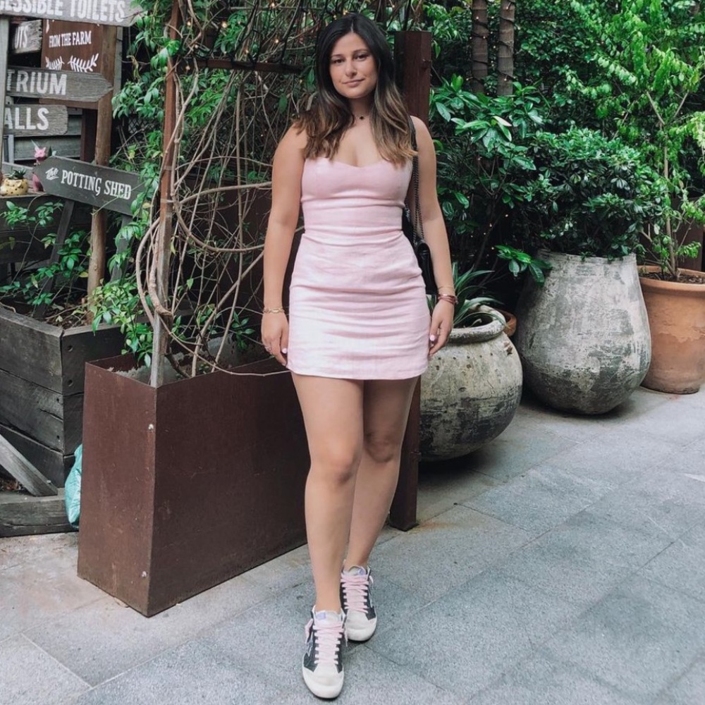 Reformation Dress light pink